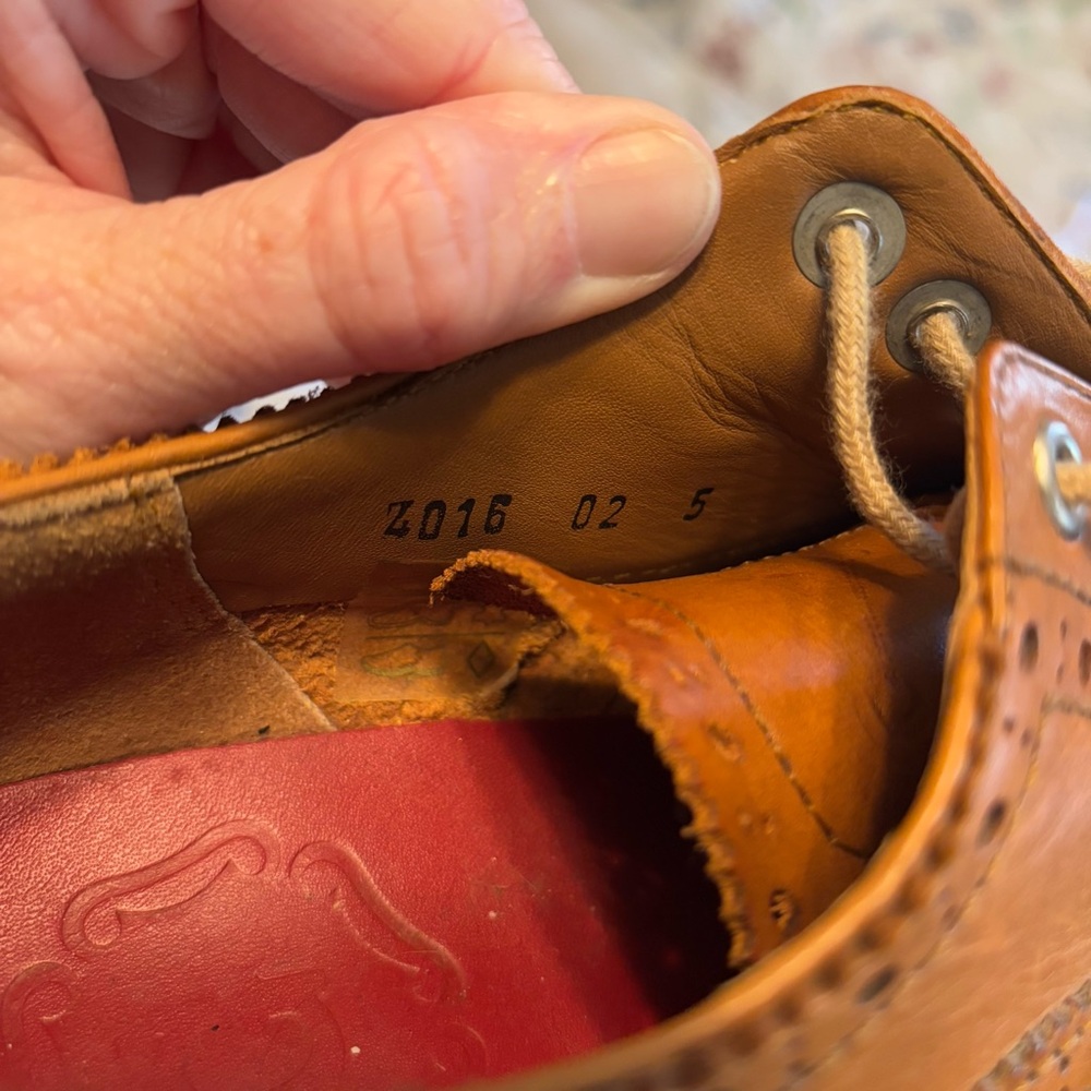 Grenson, Oxford Brogues Emily, EUC slight platform - Picture 10 of 11